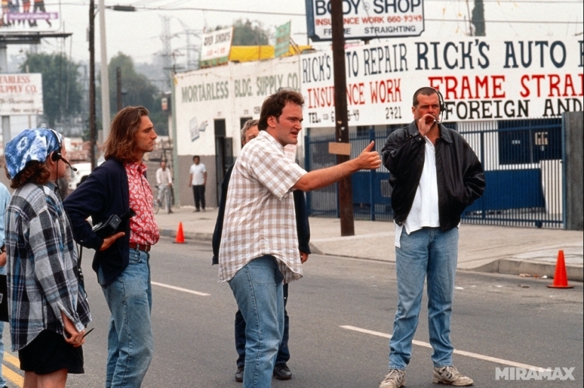 Imágenes exclusivas del rodaje de "Pulp Fiction"