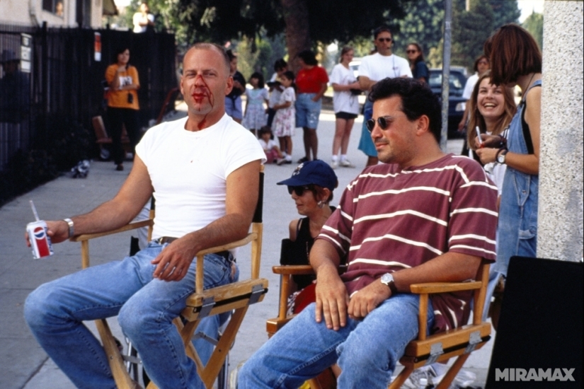 Imágenes exclusivas del rodaje de "Pulp Fiction"