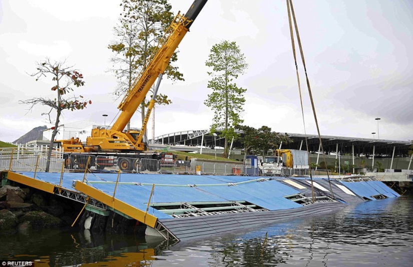Impactantes imágenes de lo que los atletas tendrán que nadar en Río