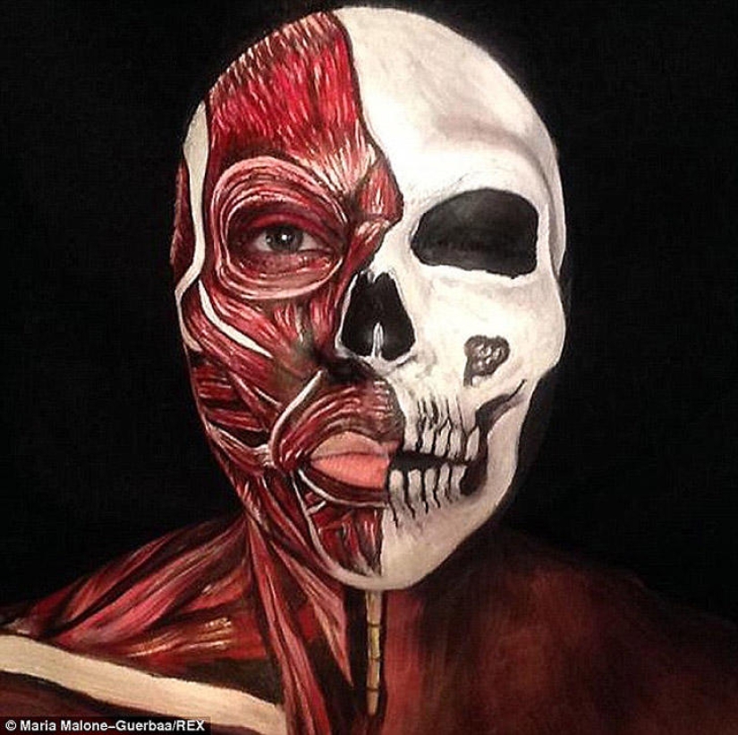 Impresionantes transformaciones con maquillaje de la talentosa maquilladora Maria Malone