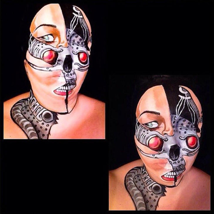 Impresionantes transformaciones con maquillaje de la talentosa maquilladora Maria Malone