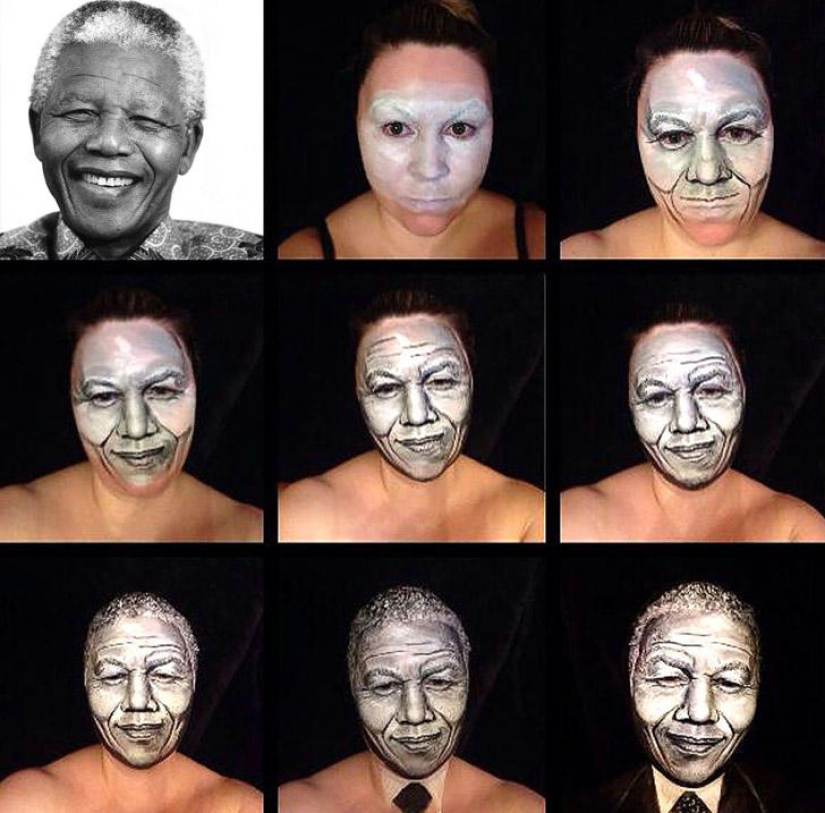 Impressive transformations with makeup from talented makeup artist Maria Malone