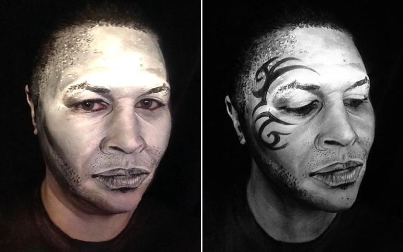 Impressive transformations with makeup from talented makeup artist Maria Malone