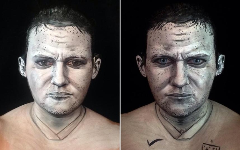 Impressive transformations with makeup from talented makeup artist Maria Malone