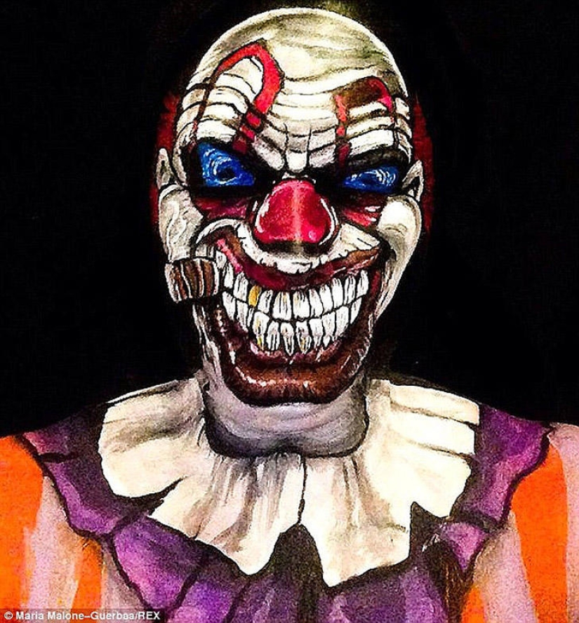 Impressive transformations with makeup from talented makeup artist Maria Malone