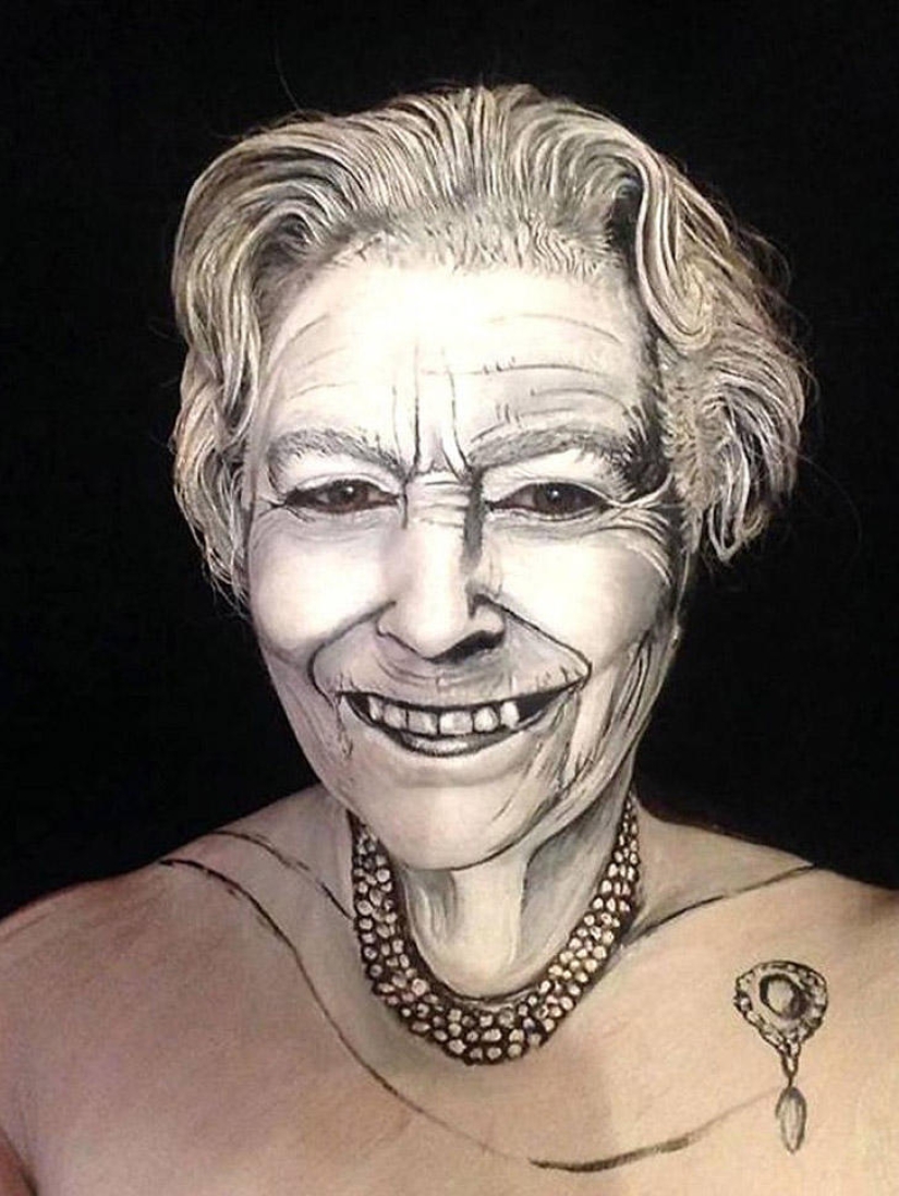 Impressive transformations with makeup from talented makeup artist Maria Malone