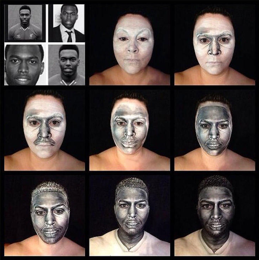 Impressive transformations with makeup from talented makeup artist Maria Malone