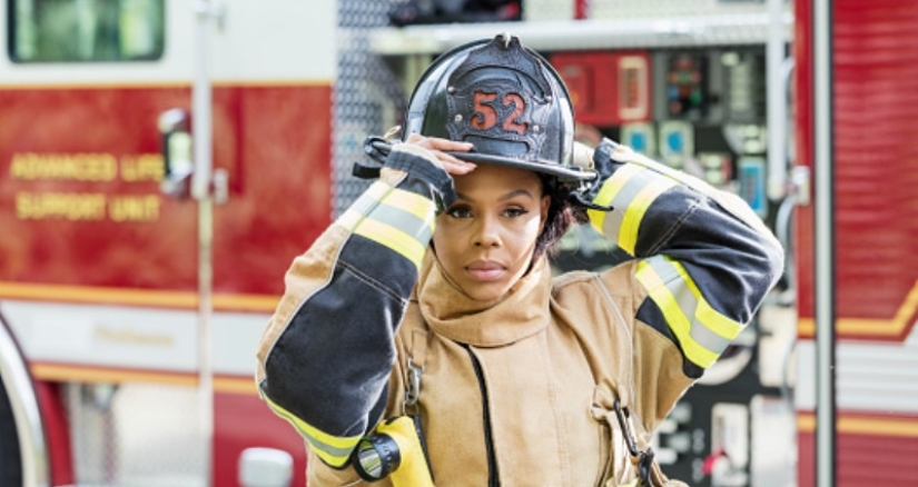 In Canada, female firefighters burned down a national park
