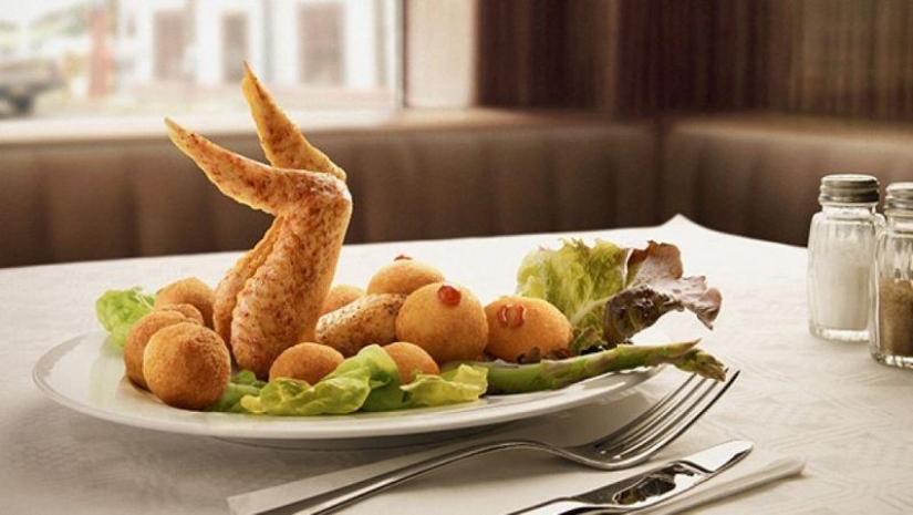 increíble arte de comida increíble arte de comida