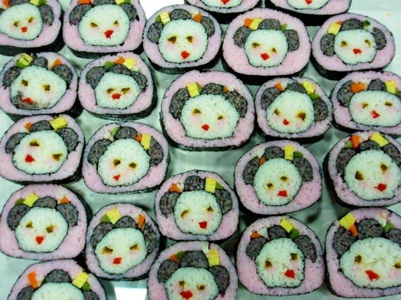 Increíble arte de sushi Increíble arte de sushi