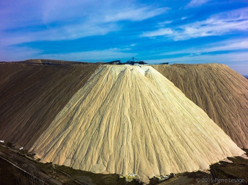Increíble montaña de sal en Alemania