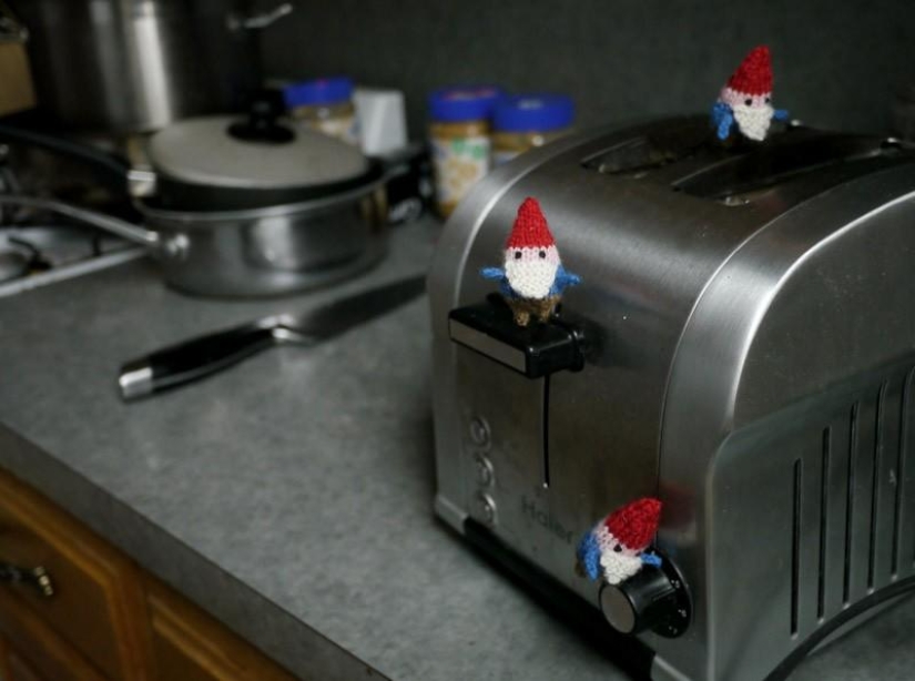 Increíbles cosas en miniatura tejidas y tejidas a ganchillo Increíbles cosas en miniatura tejidas y tejidas a ganchillo