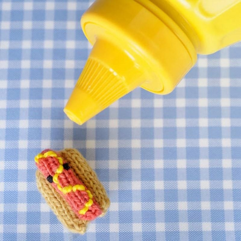 Incredible miniature things knitted and crocheted