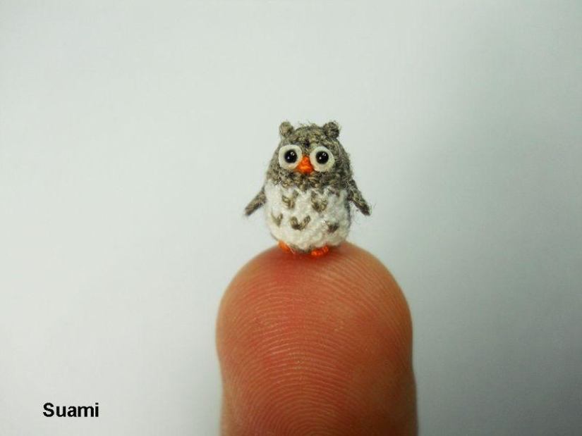 Incredible miniature things knitted and crocheted