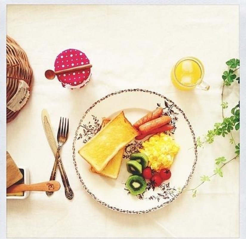 Incredibly beautiful breakfasts on Instagram Incredibly beautiful breakfasts on Instagram