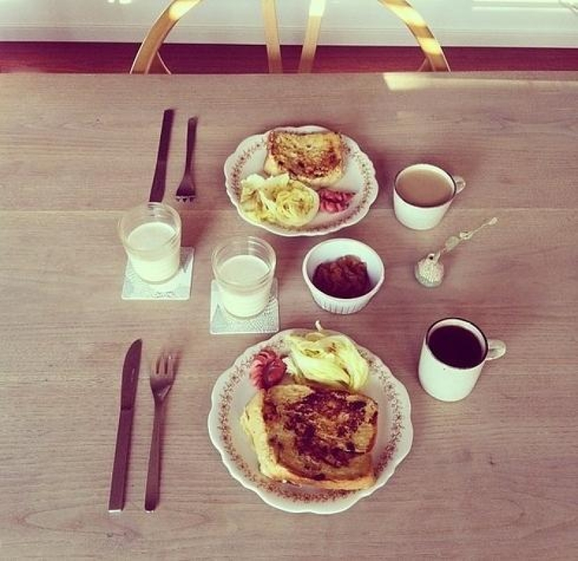 Incredibly beautiful breakfasts on Instagram Incredibly beautiful breakfasts on Instagram