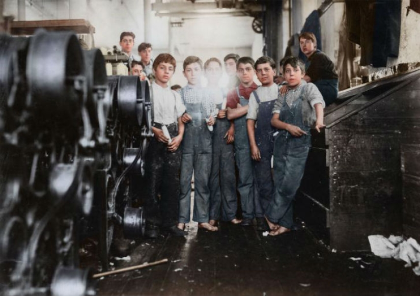 Infancia perdida: Horribles condiciones de trabajo infantil fotografiadas por Lewis Hine Infancia perdida: Horribles condiciones de trabajo infantil fotografiadas por Lewis Hine