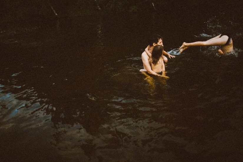Infancia traviesa en el campo
