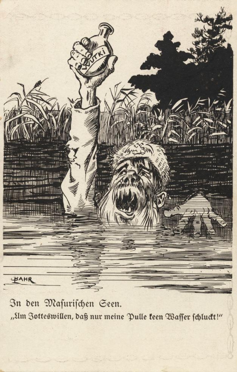 "Instead of culture, there are lice." Anti-Russian postcards from the First World War