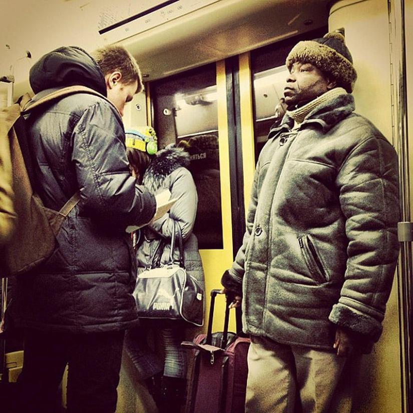 "Interesting Passengers" of the Moscow Metro