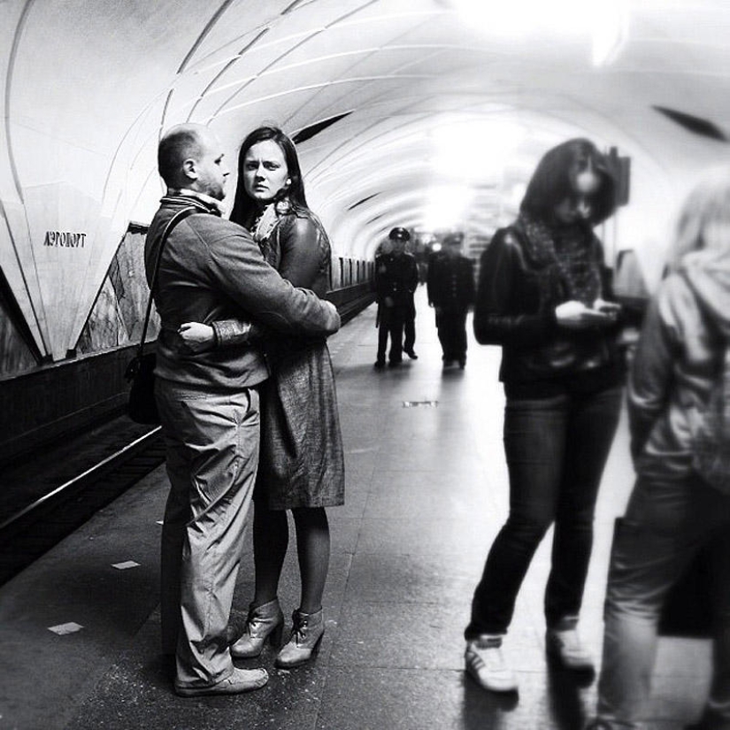 "Interesting Passengers" of the Moscow Metro