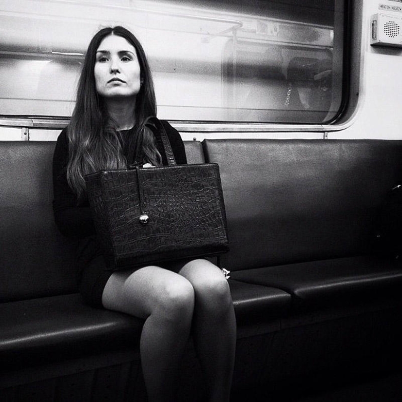 "Interesting Passengers" of the Moscow Metro
