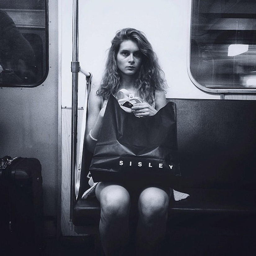 "Interesting Passengers" of the Moscow Metro