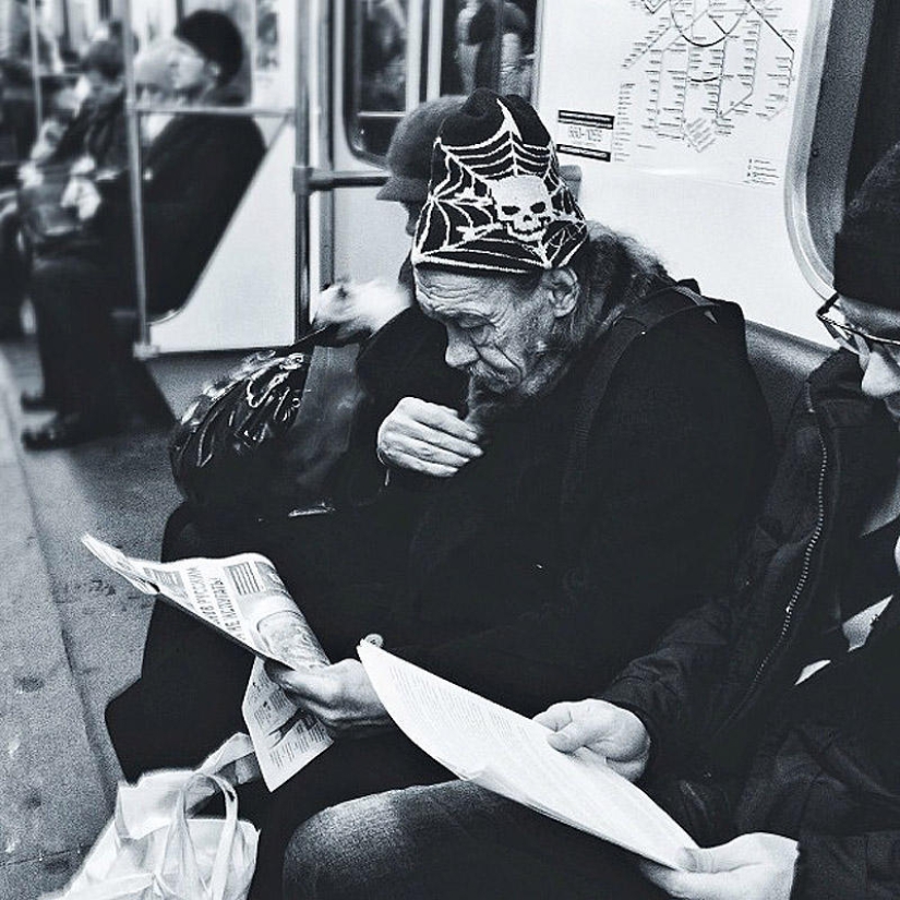"Interesting Passengers" of the Moscow Metro