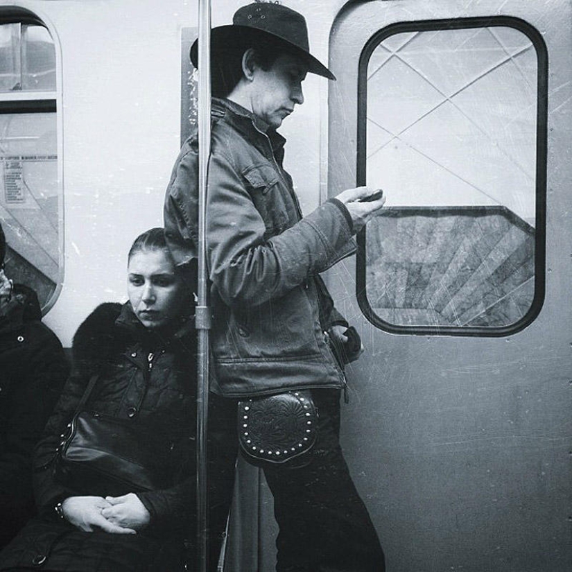 "Interesting Passengers" of the Moscow Metro