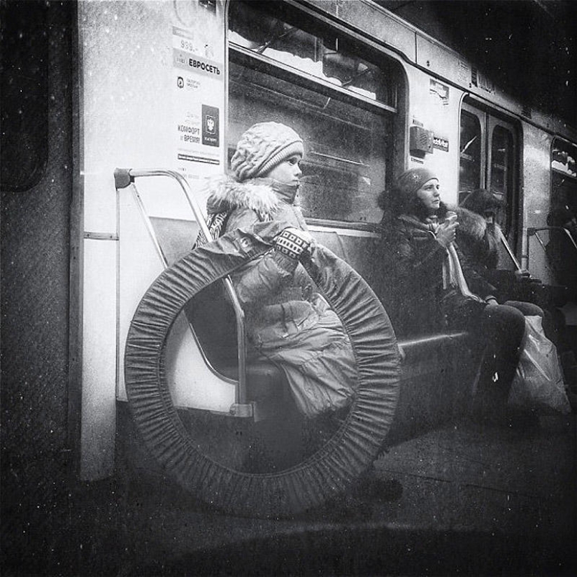 "Interesting Passengers" of the Moscow Metro
