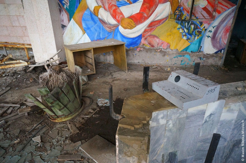 Interiors of Pripyat Interiors of Pripyat