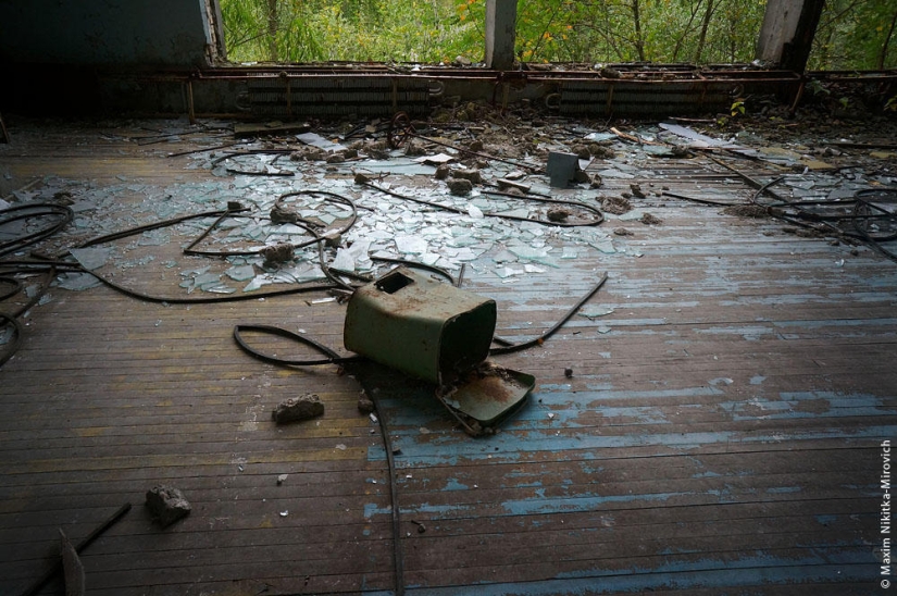 Interiors of Pripyat Interiors of Pripyat