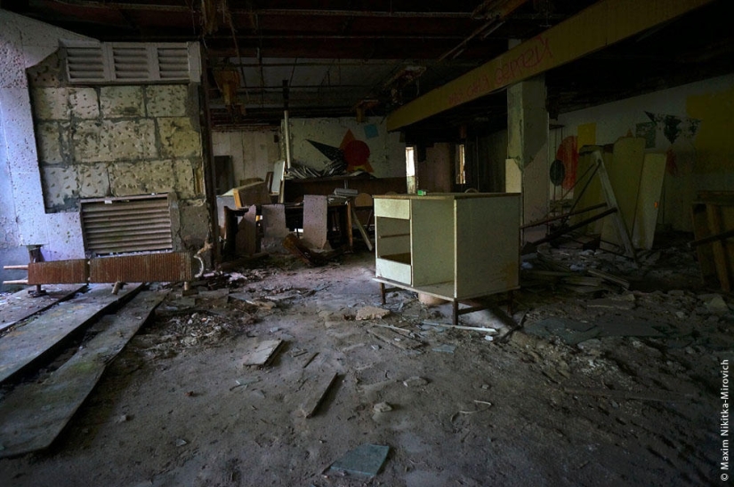 Interiors of Pripyat Interiors of Pripyat