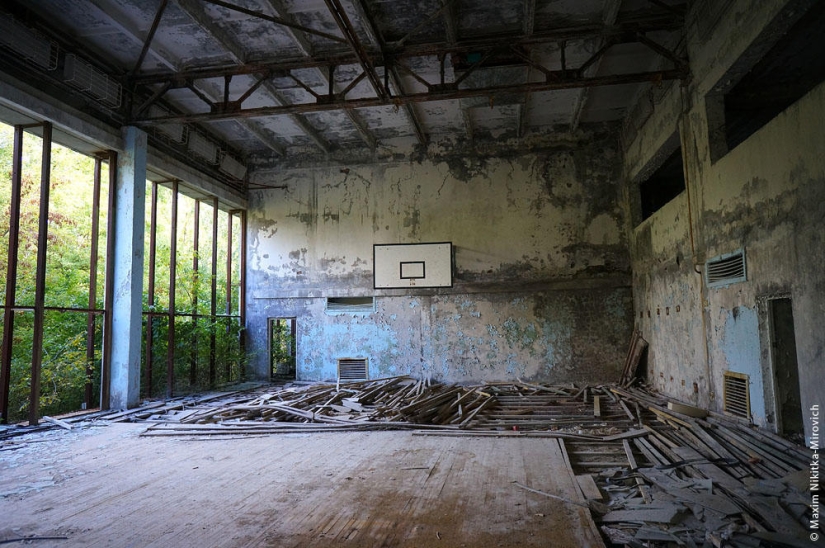 Interiors of Pripyat Interiors of Pripyat