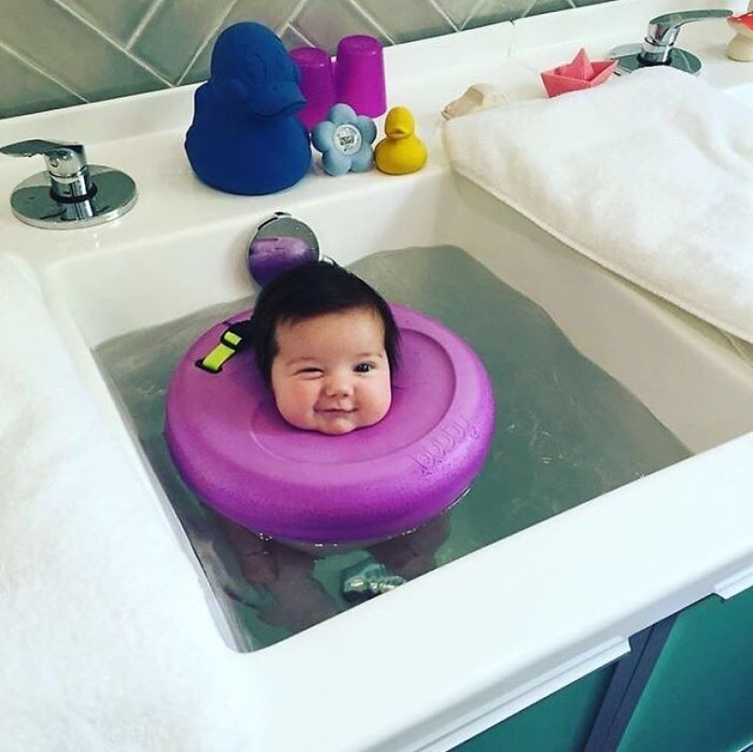 Internet se está volviendo loco por estas fotos: el primer spa para bebés del mundo