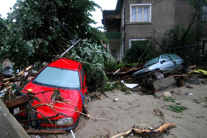 Inundaciones en Bulgaria