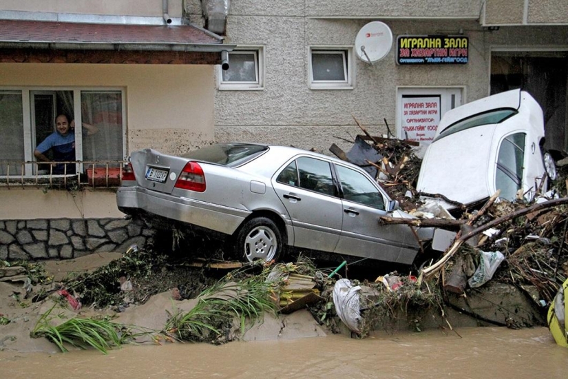 Inundaciones en Bulgaria