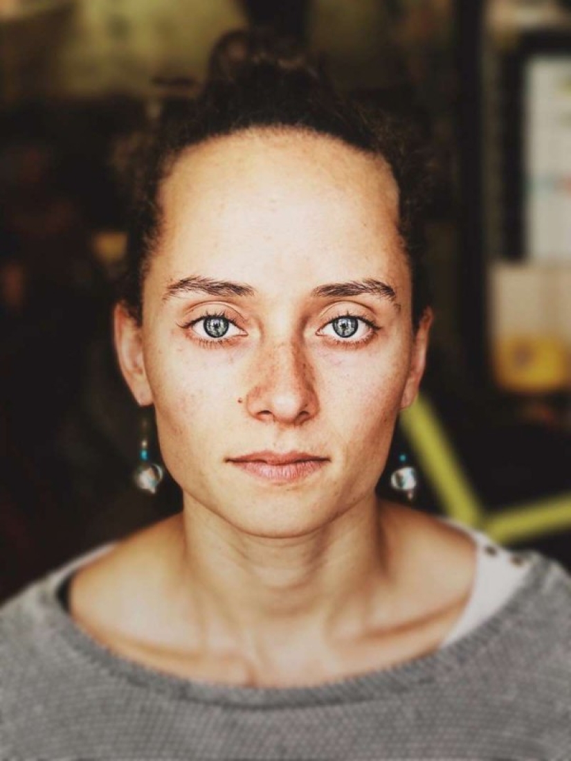 iPhone, Big Mac box and no magic: the photographer made cool portraits with the help of improvised means