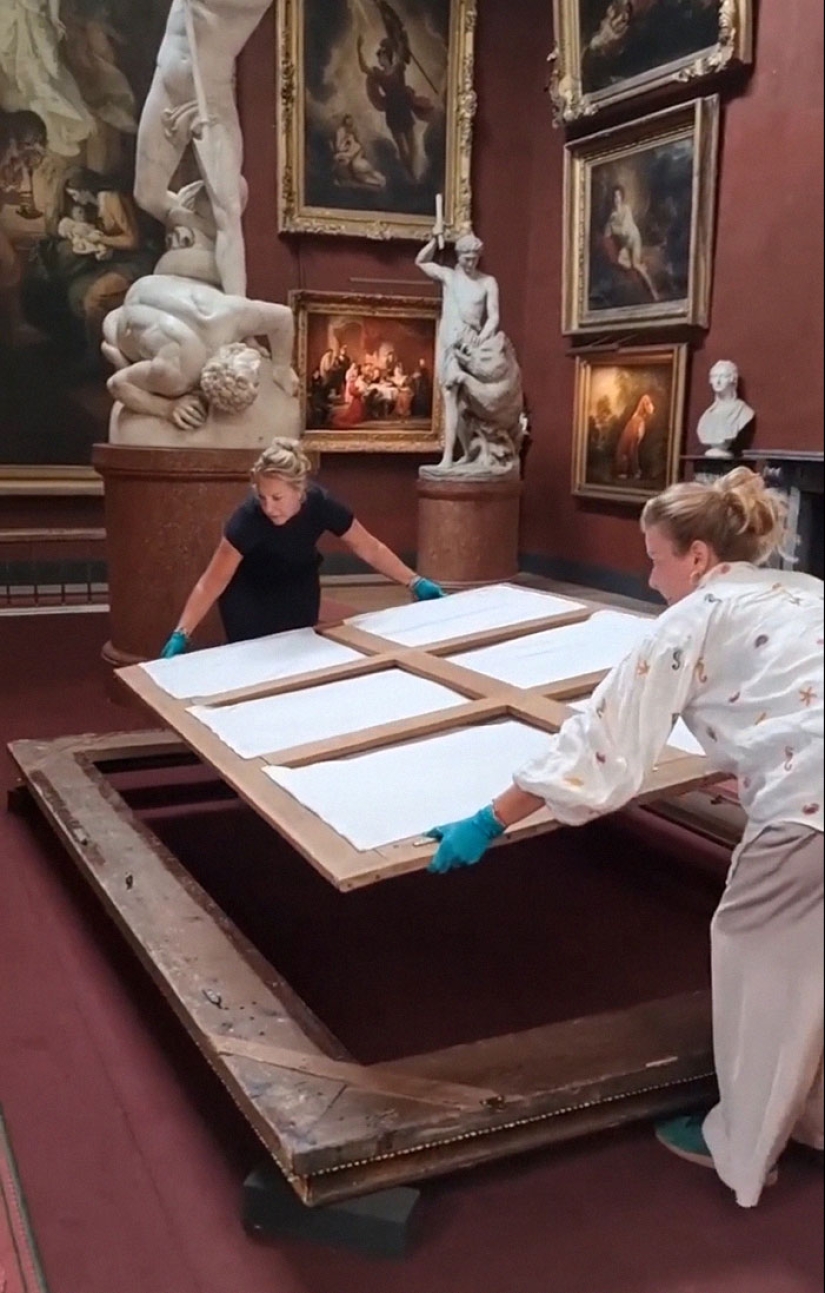 “It Didn’t Fit In With Artistic Rules”: Terrifying Figure Unearthed From 18th-Century Artwork “It Didn’t Fit In With Artistic Rules”: Terrifying Figure Unearthed From 18th-Century Artwork