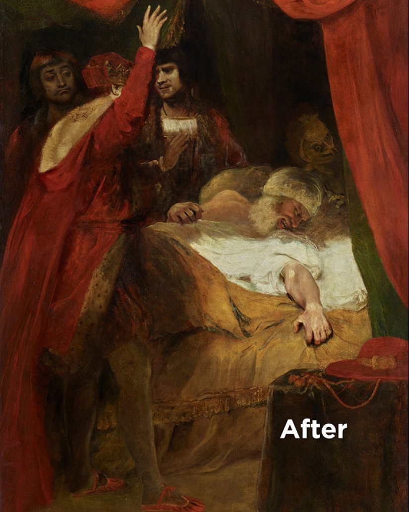 “It Didn’t Fit In With Artistic Rules”: Terrifying Figure Unearthed From 18th-Century Artwork “It Didn’t Fit In With Artistic Rules”: Terrifying Figure Unearthed From 18th-Century Artwork