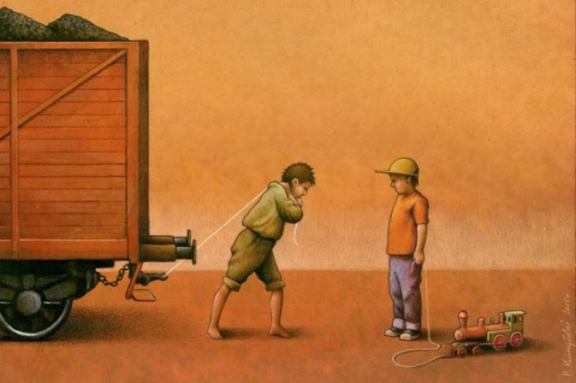 It seems our world has gone crazy: 22 caustic cartoons by Pavel Kuchinsky