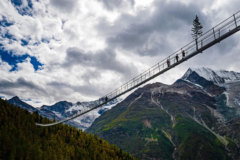 It's better not to look down: Europabruecke is the longest suspension bridge in the world