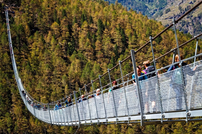 It's better not to look down: Europabruecke is the longest suspension bridge in the world It's better not to look down: Europabruecke is the longest suspension bridge in the world