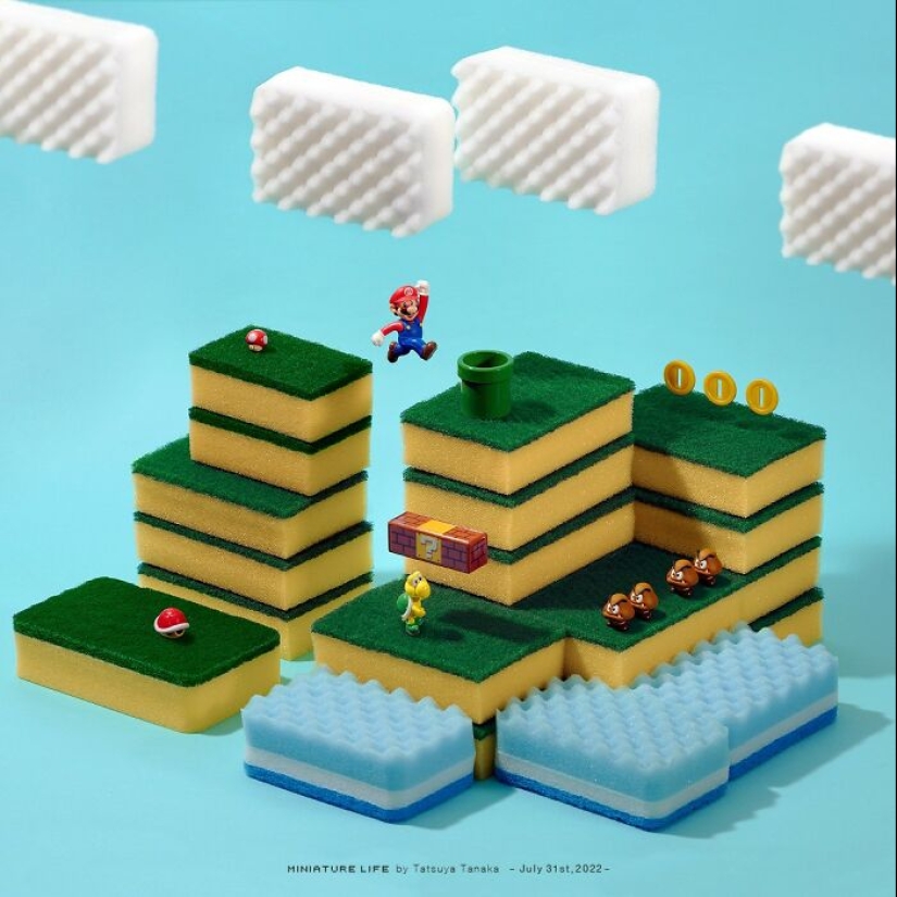 Japanese Artist Has Been Creating Miniature Scenes Every Day For 12 Years Japanese Artist Has Been Creating Miniature Scenes Every Day For 12 Years