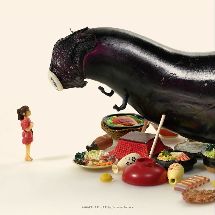 Japanese Artist Has Been Creating Miniature Scenes Every Day For 12 Years Japanese Artist Has Been Creating Miniature Scenes Every Day For 12 Years