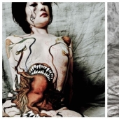 Japonés del arte de cuerpo del Gancho Azuma: la pintura en tinta sobre los cuerpos femeninos