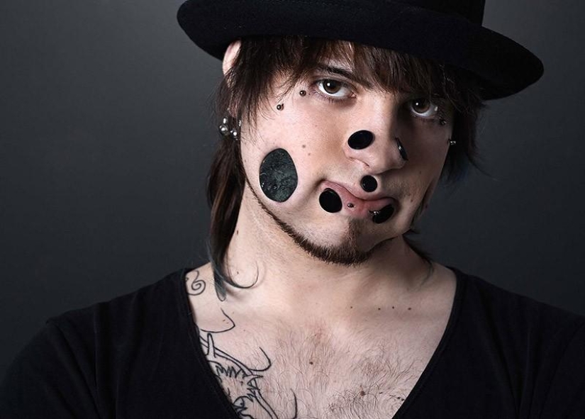 Joel Miggler is the guy who took extreme body modification to the next level.