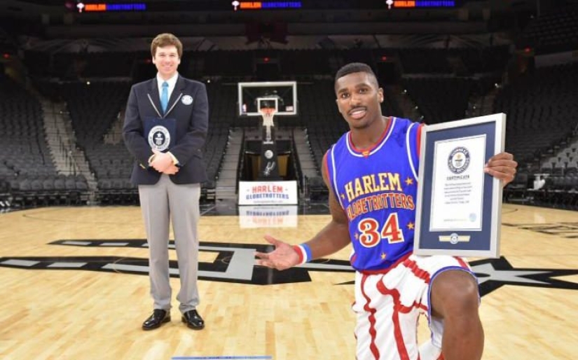 Jump from a height of 70 meters and other photos from the Guinness World Records Day