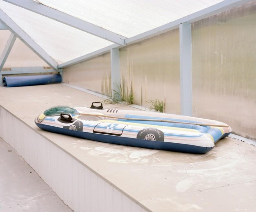 Jóvenes naturistas británicos