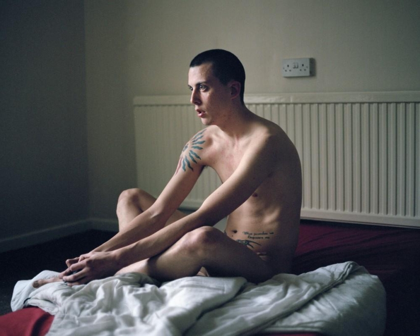 Jóvenes naturistas británicos